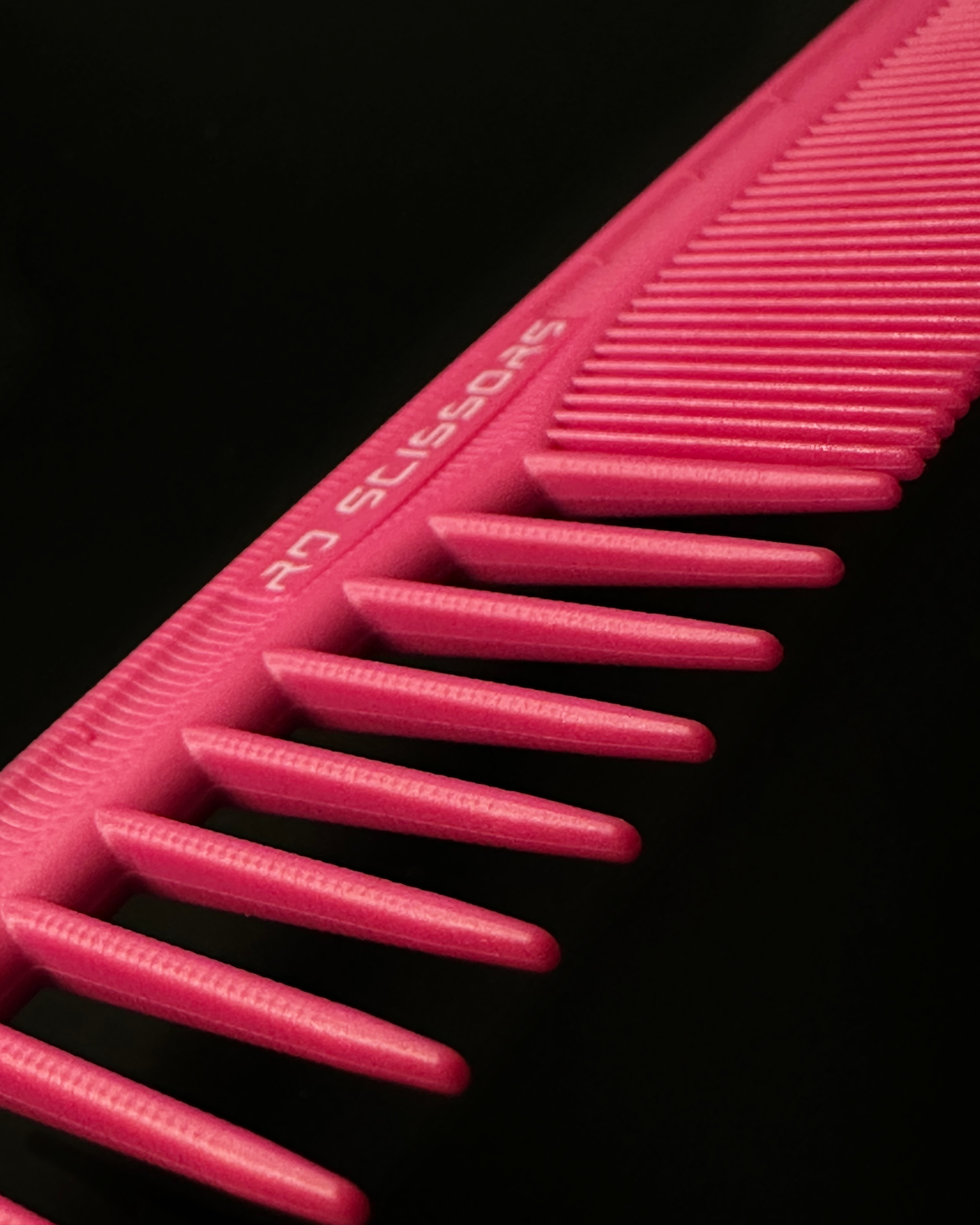 8” Carbon Wide / Fine tooth combo comb